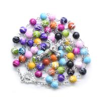 Fashion Necklace Jewelry, Plastic, fashion jewelry & Unisex, 16cmuff0c39cm,55cmuff0c2.2*3.8cmuff0c8MM 