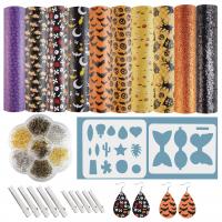 DIY Jewelry Finding Kit, PU Leather, with Zinc Alloy 