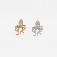 Stainless Steel Pendants, Octopus, plated, DIY & hollow Approx 1mm 