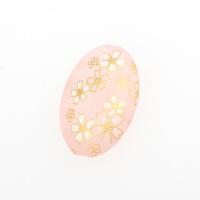 Harz Perlen Schmuck, Ellipse, DIY & großes Loch, Rosa, 20*14*6mm, Bohrung:ca. 2mm, 100PCs/Tasche, verkauft von Tasche