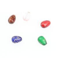Harz Perlen Schmuck, Tropfen, DIY & verschiedene Stile für Wahl, keine, 9*6*6mm, Bohrung:ca. 1mm, 100PCs/Tasche, verkauft von Tasche