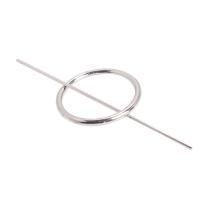 Hair Stick, Iron, Geometrical Pattern, plated, for woman 