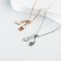 Titanium Steel Jewelry Necklace, portable 40+5CM uff0c 