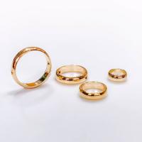 Zinc Alloy Linking Ring, DIY golden 