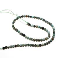 Naturelles perles Turquoise africaines, Rond, DIY & facettes, couleurs mélangées, Vendu par brin