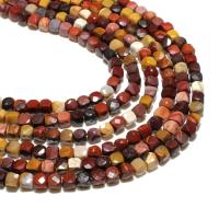 Yolk Stone Bead, Round, natural, DIY & faceted, mixed colors, 4mm 