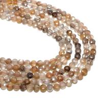 Sunstone Bead, Round, natural, DIY & faceted, multi-colored, 4mm, Approx 