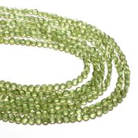 Prehnite Beads, Natural Prehnite, Round, natural, DIY & faceted, green, 4mm, Approx 