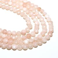 Pink Aventurine Bead, Flat Round, natural, DIY & faceted, light pink, 6mm 