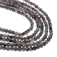 Kunzit Perlen, flache Runde, natürlich, DIY & facettierte, violett, 4mm, 90PCs/Strang, verkauft von Strang