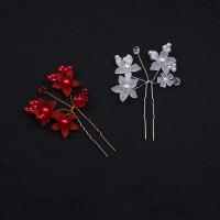Hair Stick, pearl, Flower, handmade & for woman 1/PC 