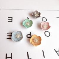 Cabochons de bijoux en alliage de zinc, fleur, DIY, plus de couleurs à choisir, Vendu par PC
