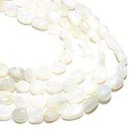Лунный камень бисер, эллипс, натуральный, DIY, белый, продается Strand