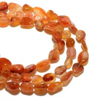 Natural Persian Gulf Agate, Ellipse, DIY, reddish orange, 8*10mm, Approx 