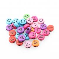 Solid Color Acrylic Beads, with OPP Bag, mixed  Approx 1mm, Approx 