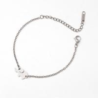 Stainless Steel Anklets Jewelry, plated, mirror effect & for woman 