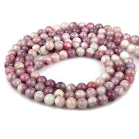 Perles lilas, Rond, poli, DIY & normes différentes pour le choix, violet Environ 15 pouce, Vendu par brin