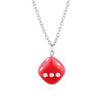 Resin Zinc Alloy Necklace, with Resin, fashion jewelry 71cm 