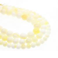 Perles en corail naturel, Rond, gravé, DIY & normes différentes pour le choix, blanc, Vendu par brin