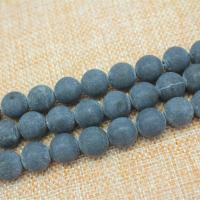 Stone Needle Beads, Round, DIY & matte 