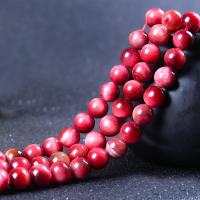 Tiger Eye Beads, Round, polished, natural & DIY, red 