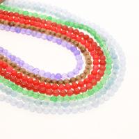 perle en jade tient, Rond, DIY & styles différents pour le choix, plus de couleurs à choisir, Vendu par brin