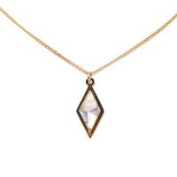 Zinc Alloy Necklace, Acrylic, with Zinc Alloy & for woman 20mm .78 