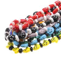 Refined Lampwork Beads, Christmas Glove, DIY 14.5*19mm Approx 1-2mm 