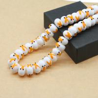 Refined Lampwork Beads, Ellipse, DIY 13.5*8.5mm Approx 1-2mm 