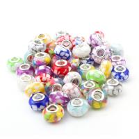Refined Lampwork Beads, Round & DIY 14*14*9mm Approx 5mm 