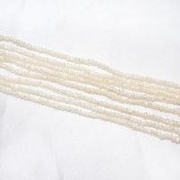 Potato Cultured Freshwater Pearl Beads, natural, white, 2mm,8*6cm Approx 0.8mm Approx 15.7 Inch 