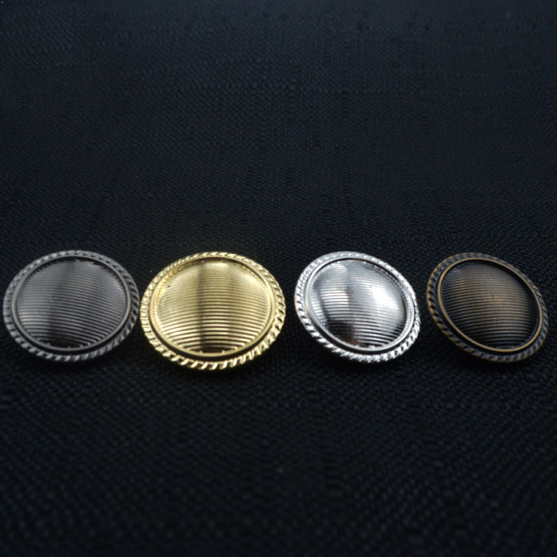 Botón de los pantalones vaqueros de latón, metal, chapado, diverso tamaño para la opción, más colores para la opción, Vendido por UD