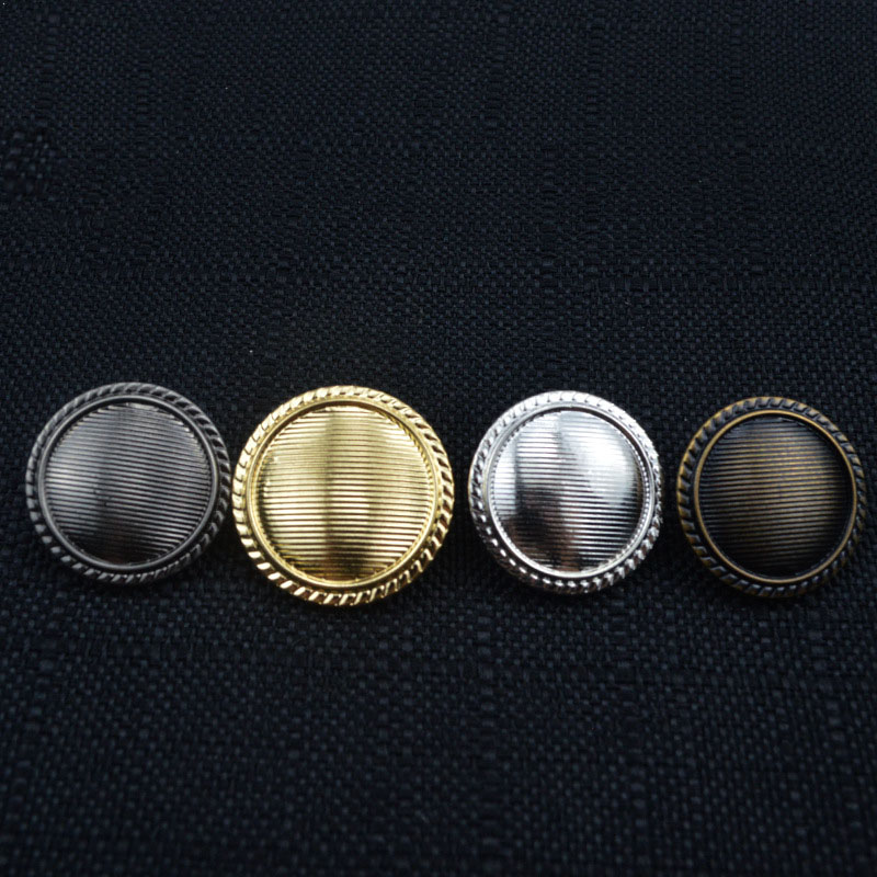 Botón de los pantalones vaqueros de latón, metal, chapado, diverso tamaño para la opción, más colores para la opción, Vendido por UD