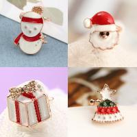 Christmas Earrings, Zinc Alloy, plated & for woman 