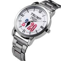 Men Wrist Watch, Zinc Alloy, with Stainless Steel, plated & Unisex 11*24*240mm 