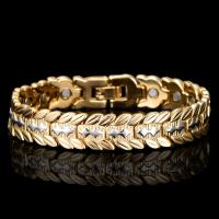 Brass Bracelets, fashion jewelry, golden 