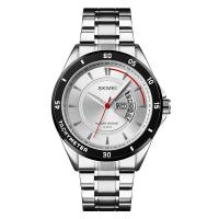 SKmei® Men Jewelry Watch, Zinc Alloy, with Glass & Stainless Steel, Chinese movement, plated, Life water resistant & for man & luminated 