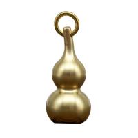Brass Jewelry Pendants, Calabash, Unisex 
