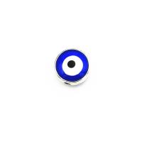 Böses Auge Harz Perlen, plattiert, DIY, keine, 10x6mm, verkauft von PC