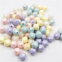 Solid Color Resin Beads, DIY 14mm 