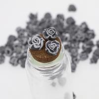 Flower Polymer Clay Beads, handmade & DIY 9*9*7mm 