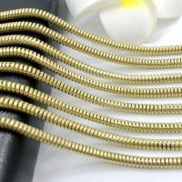Латунная цепочка-змейка, Латунь, плакирован золотом, змея цепи & больше размеров для выбора, Золотой, продается м