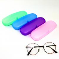 Glasses Case, Plastic, portable & durable, Random Color 
