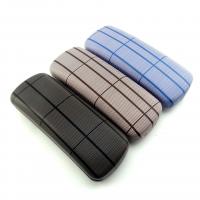 Glasses Case, Iron, with PU Leather, portable & durable Random Color 