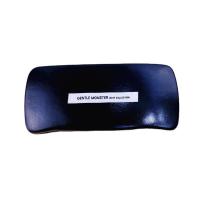 Glasses Case, Iron, with PU Leather, portable & durable, black 