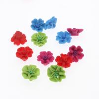Flower Polymer Clay Beads, handmade & DIY 20*19*9mm Approx 1mm 