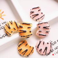 Mobile Phone DIY Decoration, Resin, Biscuit, hand drawing 