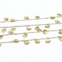 Brass Beading Chains, plated & DIY, metallic color plated, 7*5*1mm 