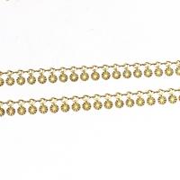 Brass Beading Chains, plated & DIY, metallic color plated, 4*2*2mm 
