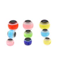Perles en résine de mauvais œil, Rond, différentes couleurs et motifs pour le choix & DIY & normes différentes pour le choix, plus de couleurs à choisir Environ 1mm, Vendu par PC